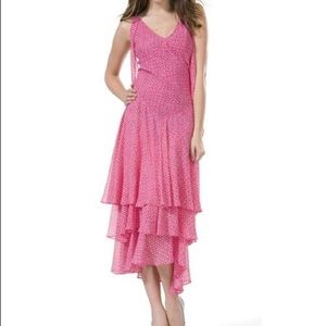 NEW Celia Birtwell for Express 100% Silk Dress